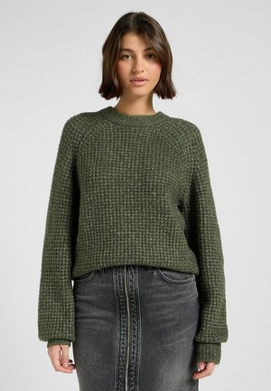 Lee LONG SLEEVE - Maglione - olive gray