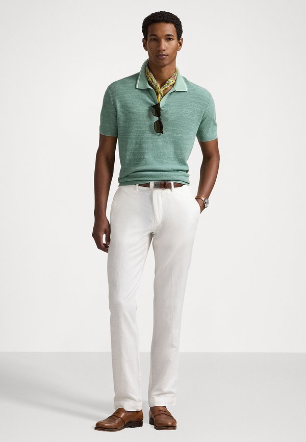 STRAIGHT FIT LINEN COTTON TROUSER - Trousers2