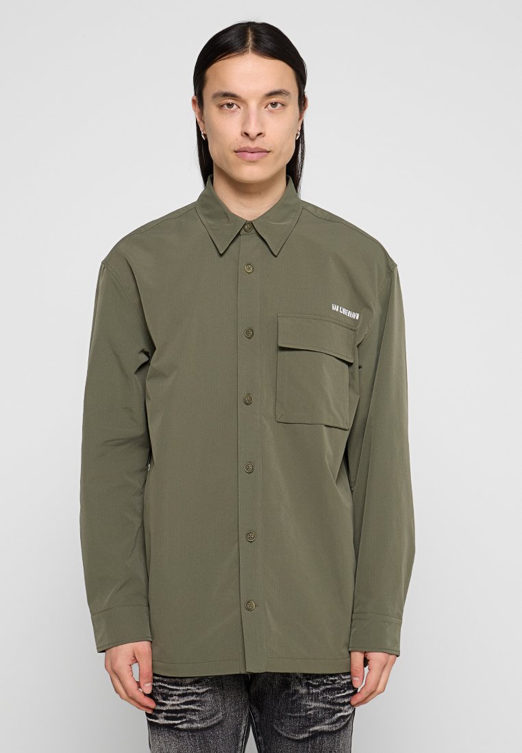 Han Kjøbenhavn Overhemd groen