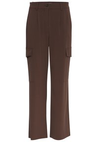 BYDANTA - Cargo trousers - chicory coffee