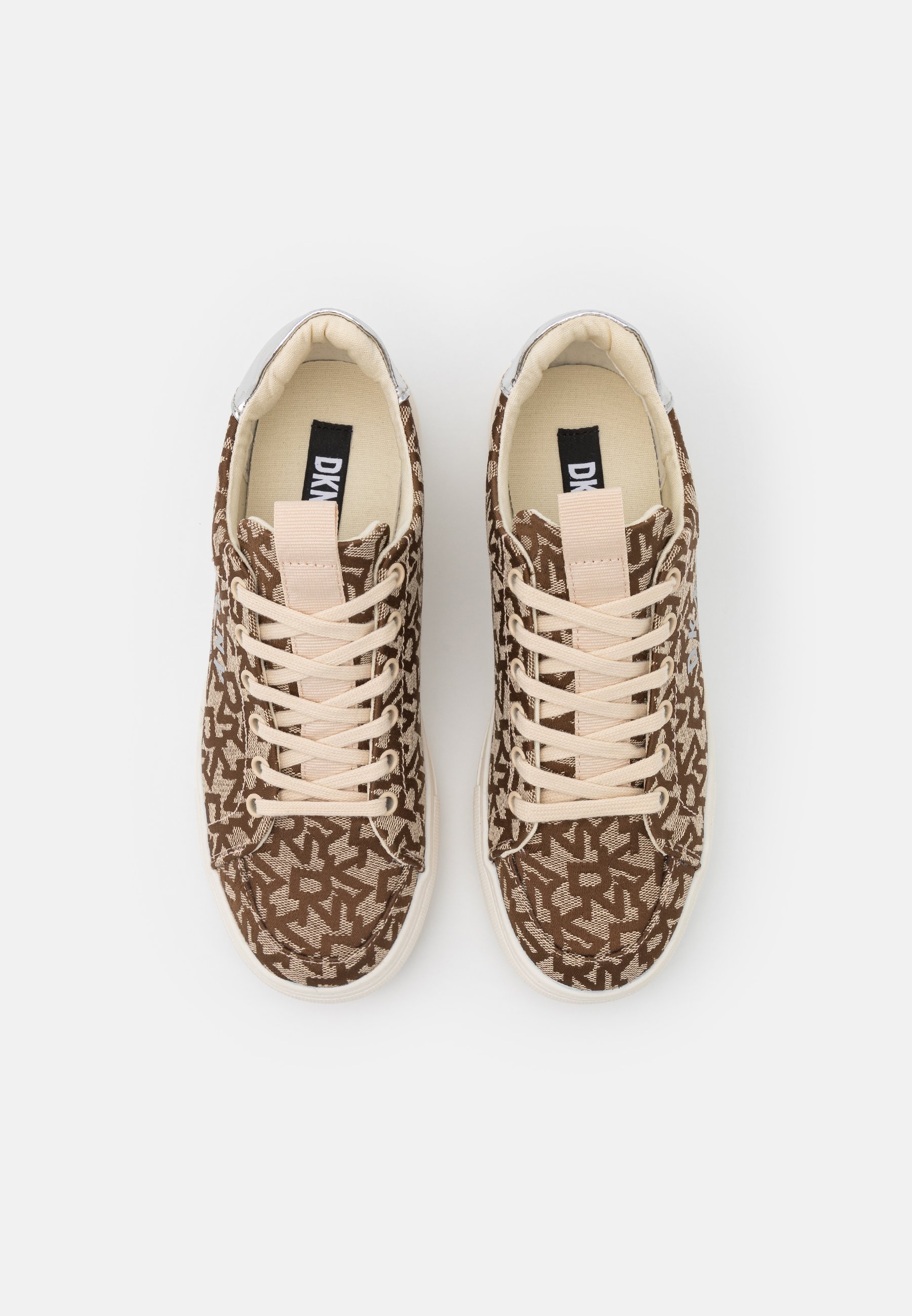brown dkny trainers