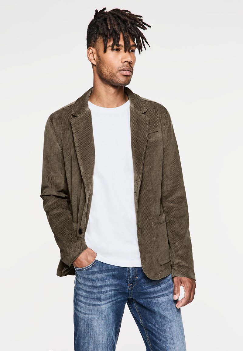 Street One MEN - Blazer jacket - braun, Enlarge