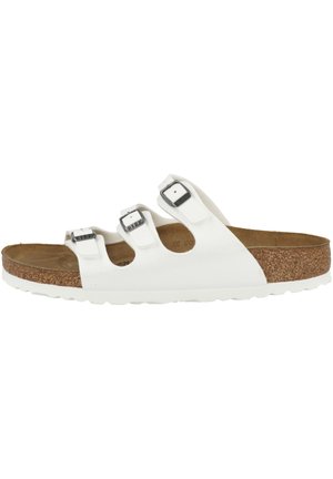 Birkenstock FLORIDA BIRKO FLOR SCHMAL  - Riemensandalette - white