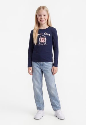 Guess, REGULAR LOGO - Pikkade varrukatega topp - suiting blue