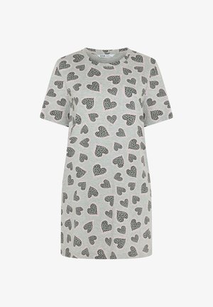 Yours Clothing, PLUS SIZE NIGHTDRESSES & CHEMISES. - Nachthemd - light grey