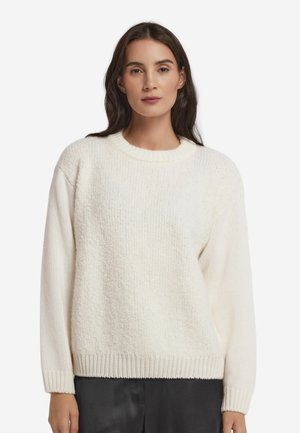 ROUND NECK. - Trui - white
