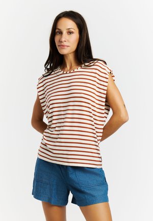 Protest PRTFANCIER - T-shirt print - sugar brown