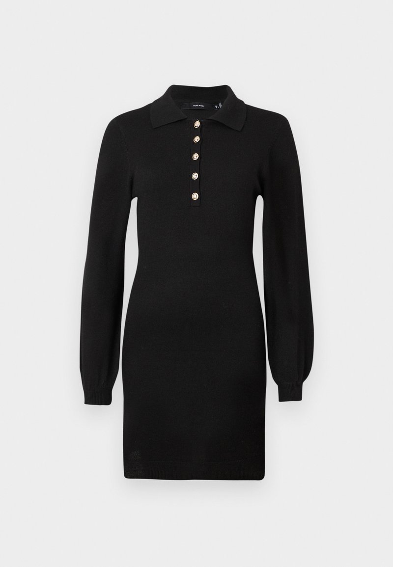 Vero Moda Gebreide jurk zwart Vero Moda Gebreide jurk zwart