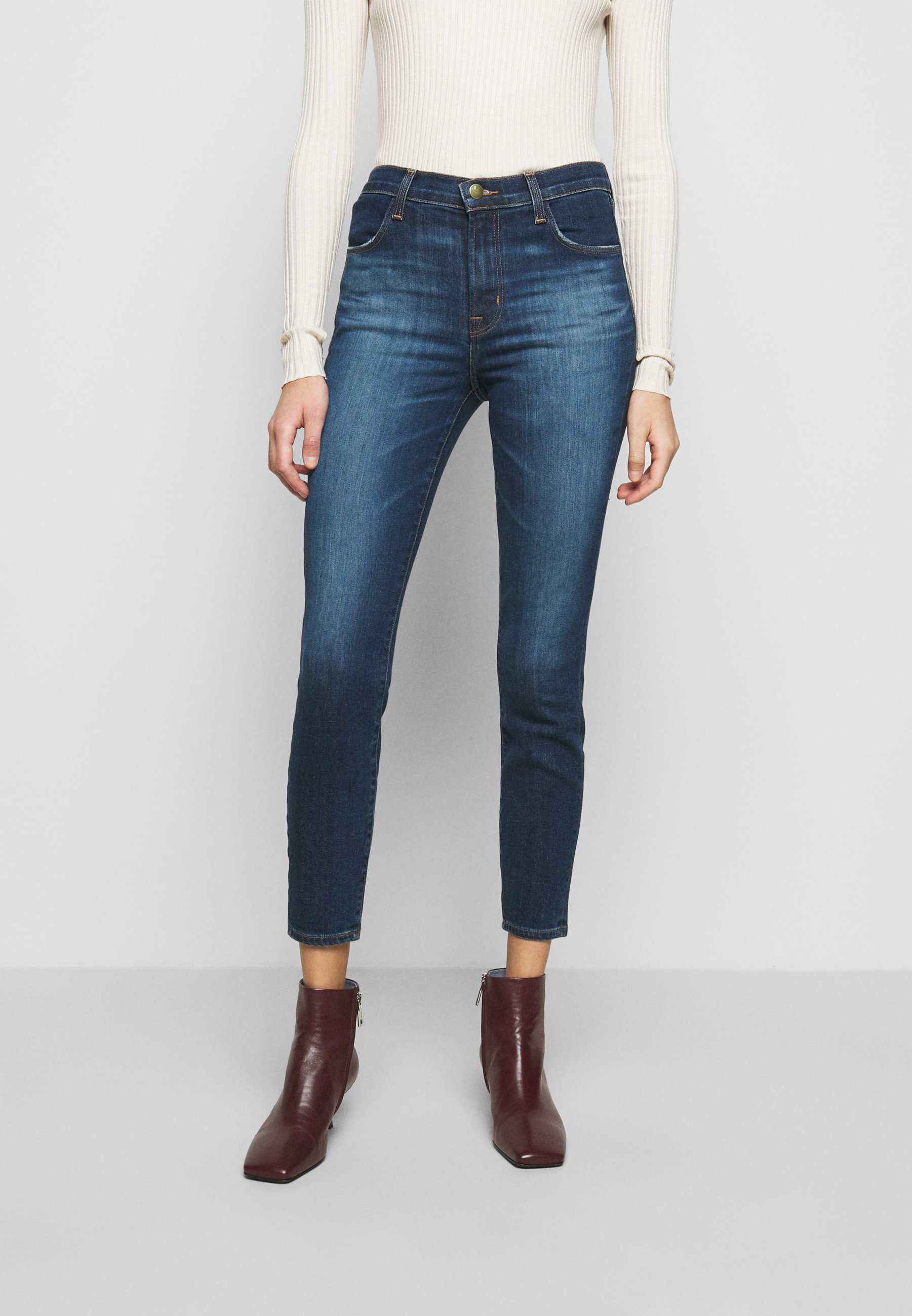 J Brand ALANA HIGH RISE CROP - Džínsy 
