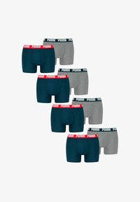 Selected, navy grey melange