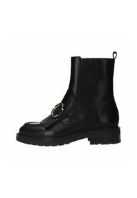 Manfield Bottines à plateau - schwarz