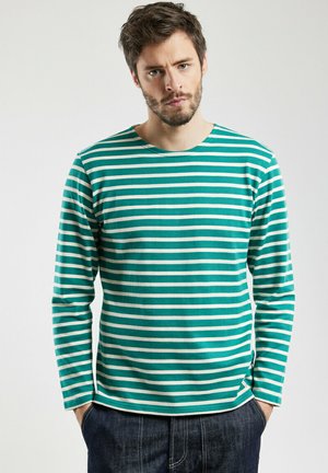 HÉRITAGE - RUSTIQUE - T-shirt à manches longues - aquagreen nature