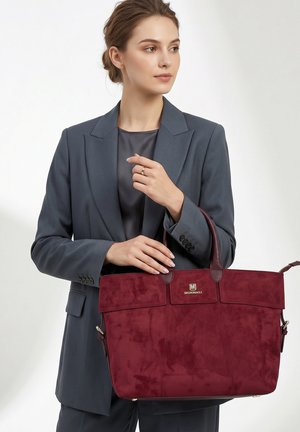 Bruno Magli, BRUNO MAGLI HANDBAG - Shopping bag - bordeaux