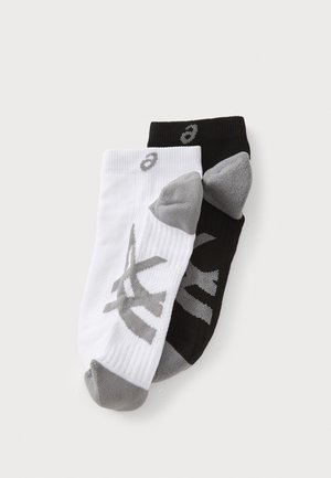 LIGHT RUN ANKLE SOCK UNISEX 2 PACK - Sports socks - white/black