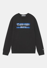 Calvin Klein Jeans MAXI BLOCK LOGO - Felpa - black