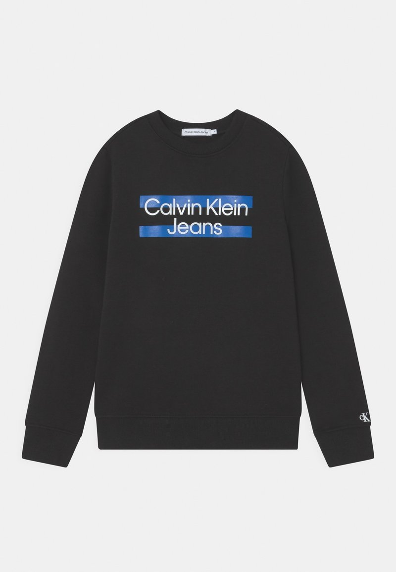 Calvin Klein Jeans MAXI BLOCK LOGO - Felpa - black