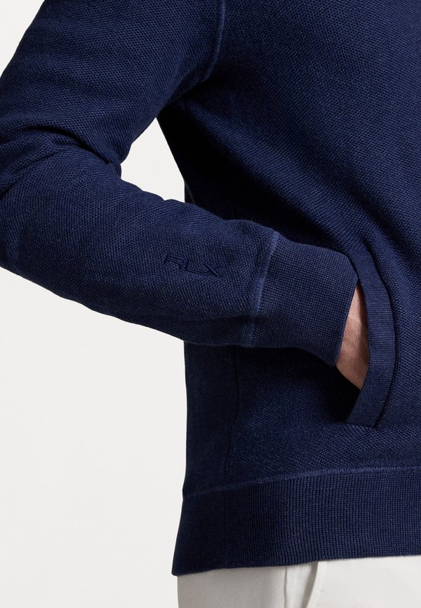 KNIT COTTON FULL-ZIP SWEATER - Zip-up sweatshirt4