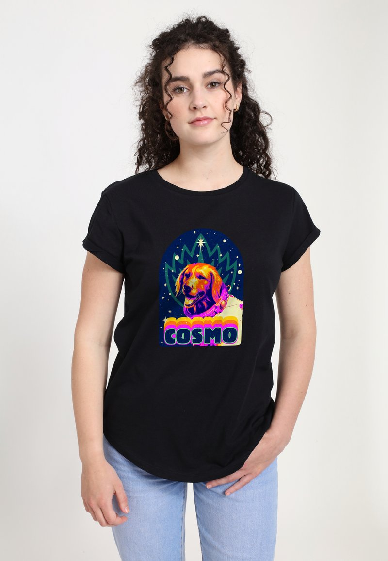 Marvel GUARDIANS OF THE GALAXY VOL. 3 COSMO - Camiseta estampada - black