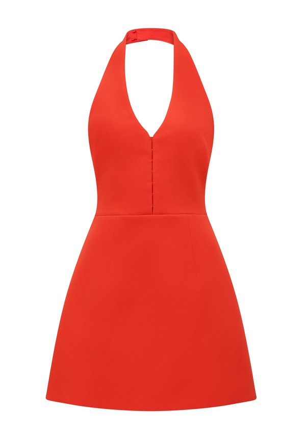 RICKI HALTER HOOK AND EYE MINI - Cocktail dress / Party dress - cherry tomato3