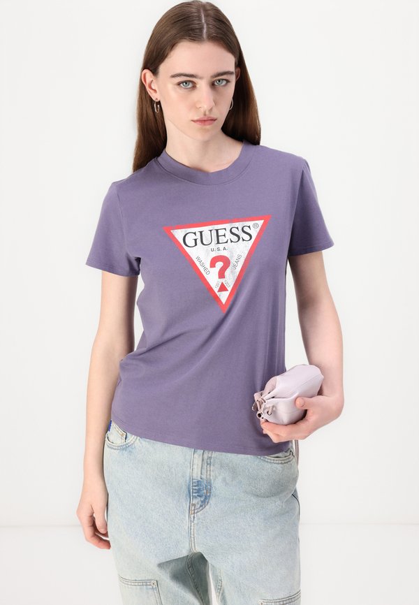 CLASSIC LOGO TEE - Print T-shirt - violet wash3