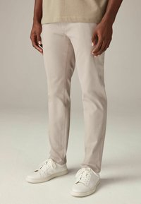 Next 2 PACK SLIM FIT STRETCH - Chino - light stone mushroom brown