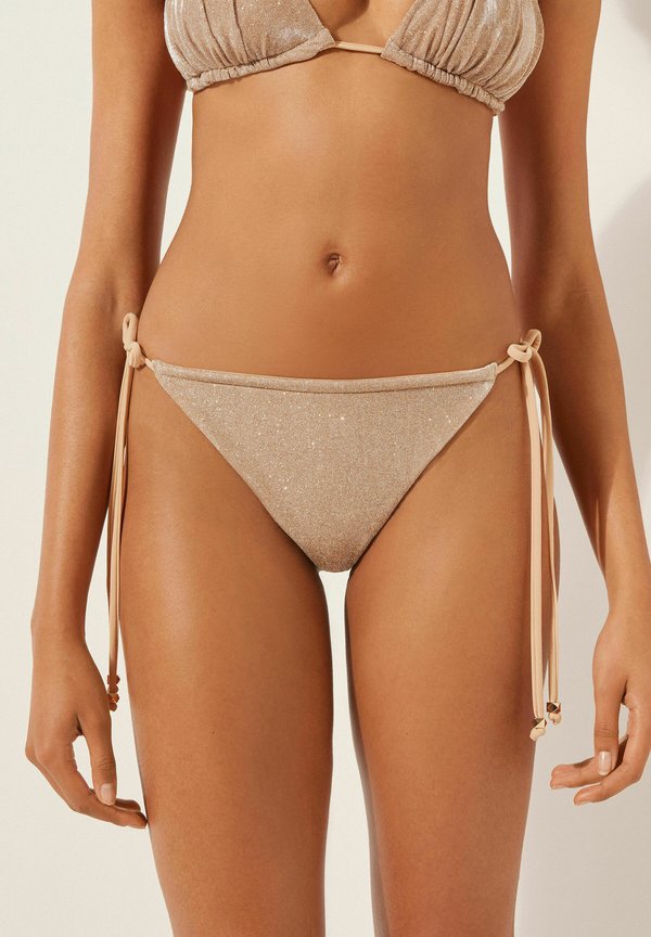 GOLDEN GLITTER - Bikini-Hose - golden glitter