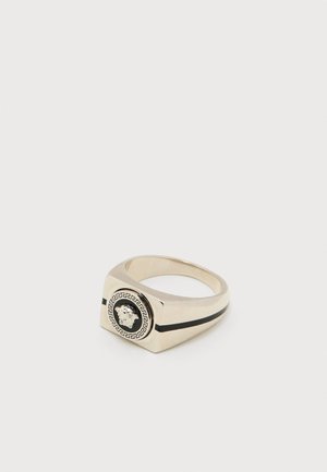 UNISEX - Anello - silver-coloured/black