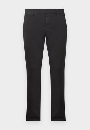 TROUSERS SLIM CHINO GAUBERT - Chinos tipa bikses - black