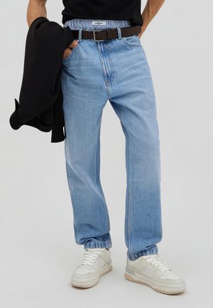 Bershka LOOSE - Relaxed fit jeans - blue