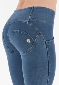 Freddy 7/8 SUPER A VITA MEDIA - Jeggings - denim chiaro