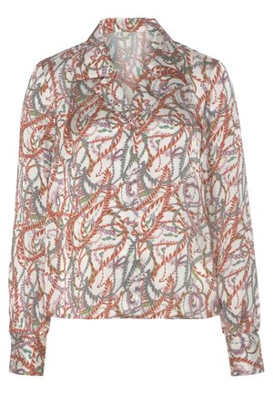 DRUCK - Hemdbluse - bunt bedruckt