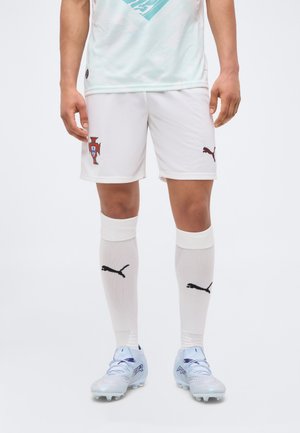 Puma PORTUGAL FPF SHORTS REPLICA - Športové šortky - white-green lagoon