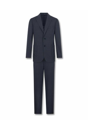CHECKED SET - Anzug - navy