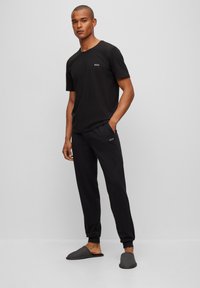 BOSS MIX&MATCH PANTS - Pyžamové nohavice - black