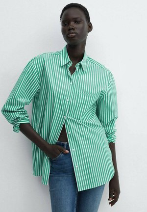Mango Overhemdblouse - green