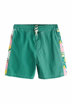 Next, REGULAR FIT - EDIT PRINTED PANEL BOARDSHORT - Zwemshorts - green