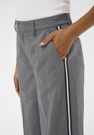 KARAMONA PANTS - Auduma bikses - grey melange