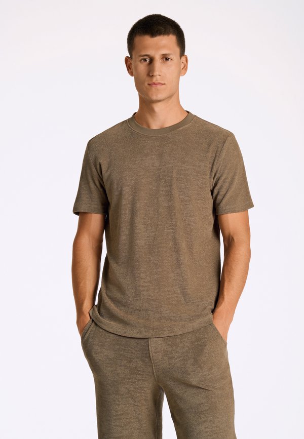 TOWEL - T-Shirt basic - dk stone