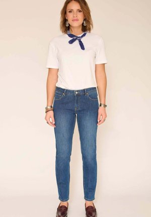 THE BIRKIN WILSON - Jean slim - blue - texas wash