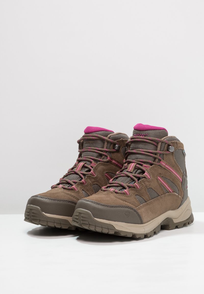 Chaussures de randonnée - HI-TEC - Harrow Mid WP - Bleu marine - Femme - Adulte - Sport