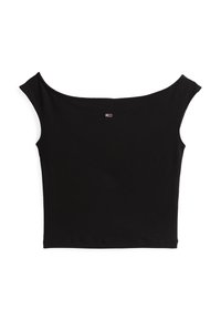 BOAT NECK  - Basic póló - black