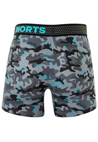 Happy Shorts 3ER PACK RETRO - Boxerkalsong - camouflage aqua