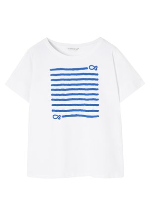 TATUUM MONKI - Print T-shirt - white
