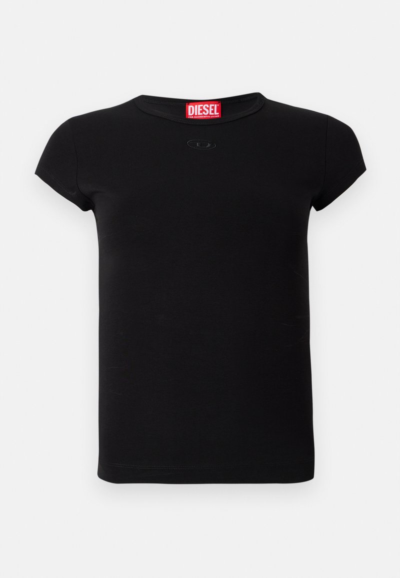 Diesel T-shirt basic zwart