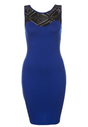 Jersey dress - royal blue