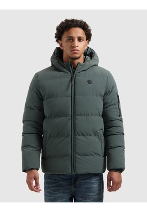 REGULAR FIT PADDED  - Winterjas - army green