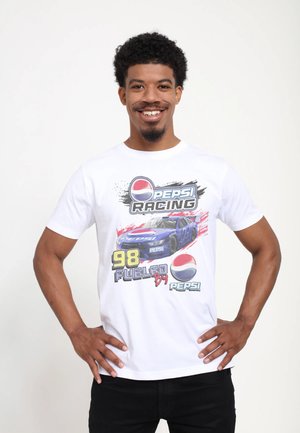 Henry Tiger, PEPSI RACING TEAM 98 - T-shirt print - white