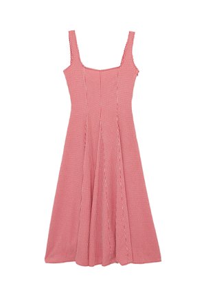 Koton, MAXI GINGHAM DRESS . - Maxi-jurk - red