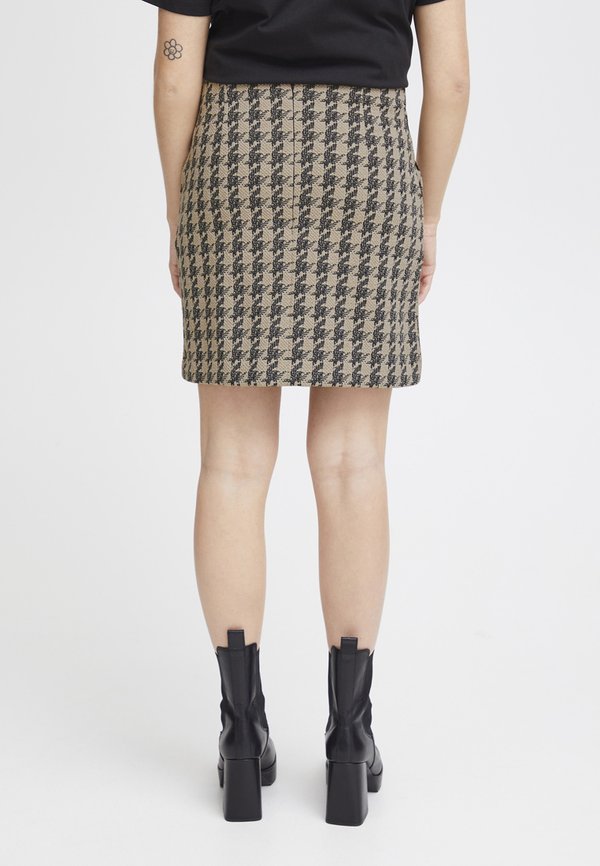 IHKATE - A-line skirt - doeskin hound3