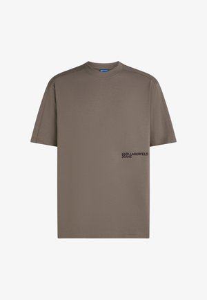 Karl Lagerfeld Jeans, RELAXED SEAMS - T-shirt imprimé - iron